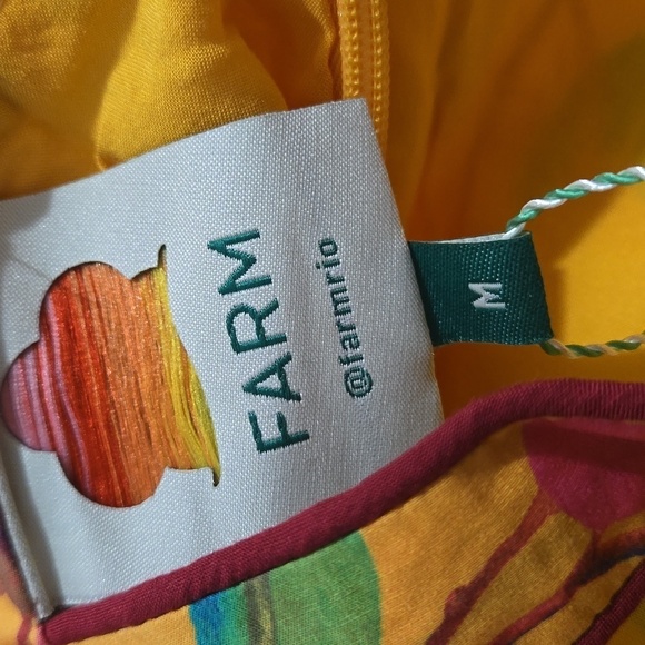 NWT Farm Rio Cashew Tiered Midi dress - Picture 5 of 13